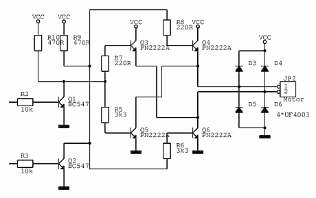 Motorpot driver schematic