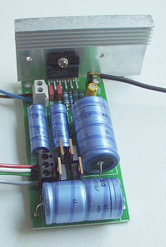 LM3875 amp PCB