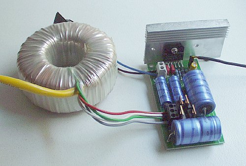 LM3875 amp prototype
